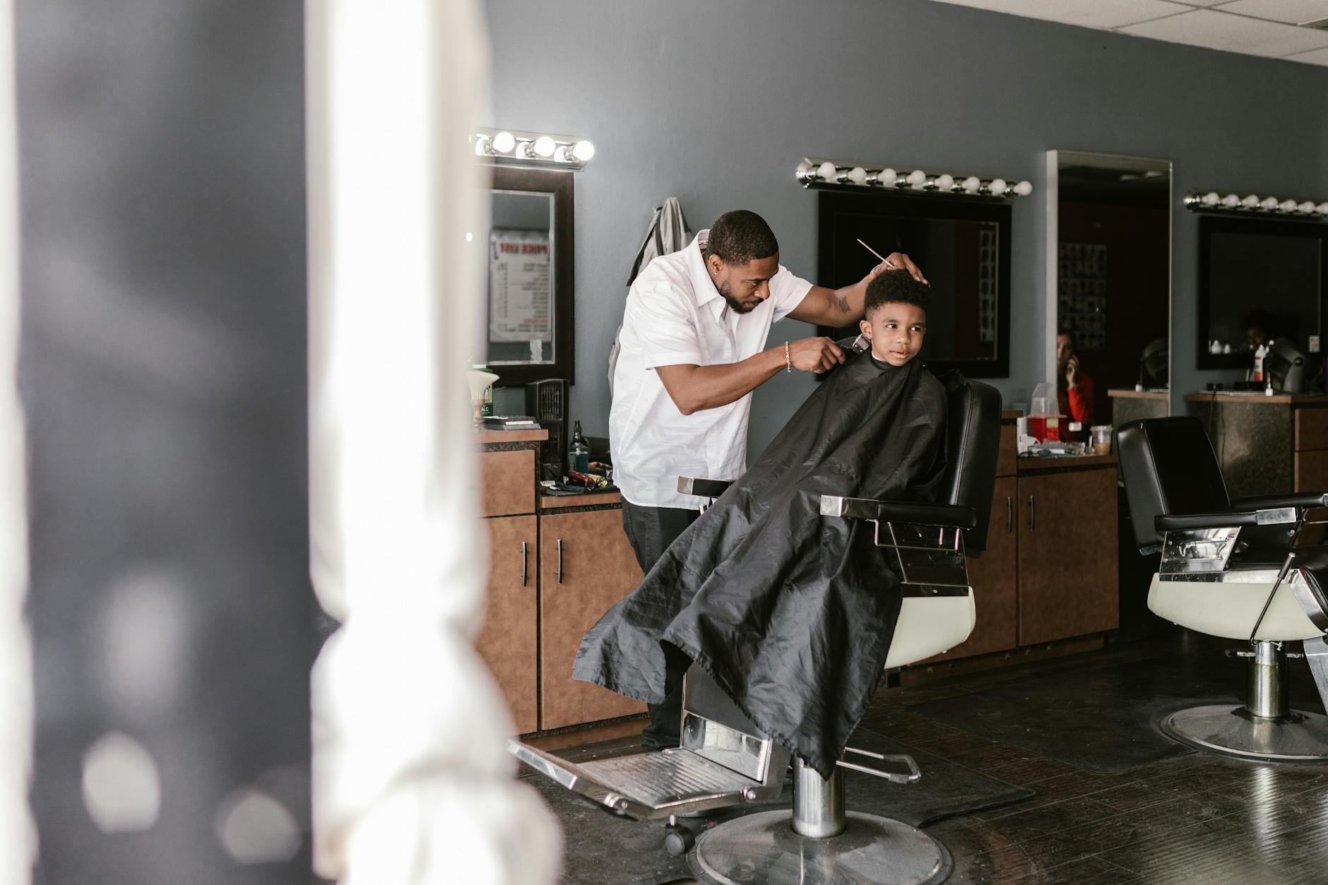 Industrial Barbershop Jessica Napoleone